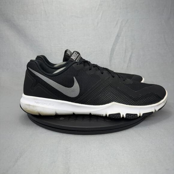NIKE Flex Control II Black Men Size 13 Running shoes 924204-010 - Picture 1 of 7